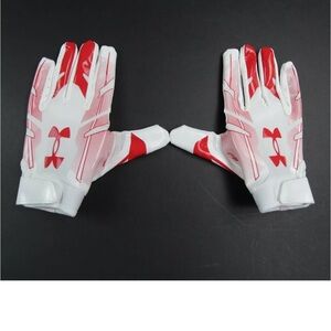 New! Texas Tech Football Gloves (Team-Issued) (XXL White)
